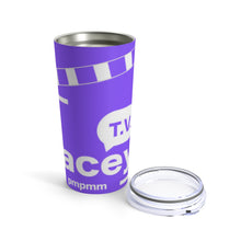 Load image into Gallery viewer, JaceyTV Purple Tumbler 20oz
