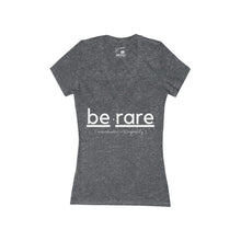 Load image into Gallery viewer, Women's "berare" Jersey Short Sleeve Deep V-Neck Tee
