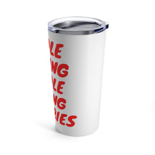 Load image into Gallery viewer, Red "PMPMM" Tumbler 20oz
