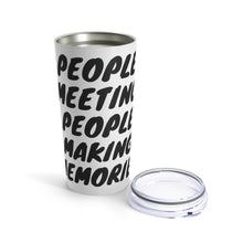 Load image into Gallery viewer, Black "PMPMM" Tumbler 20oz
